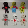 New Voodoo Dolls Decorate Creepy Woolen Knitted Doll Halloween Ghost Cursed Doll Cosplay Party Hangings Witch Props .