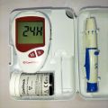 Care Check Blood Glucose Test Meter With 10 Strips and Thermometer Free. 