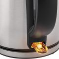 SHARP 1.7L 3000W Cordless Stainless Steel Kettle - EK-JX43-S3. 
