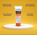 Solotan Sunblock Cream spf100 Water Resistant ( Tinted ). 