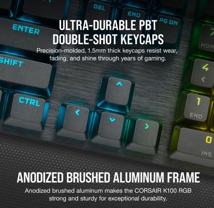 Corsair%20K100%20RGB%20Gaming%20Keyboard%20%E2%80%94%20Optical-Mechanical%20OPX%20Switch%20%7C%20AXON%204000Hz%20Hyper-Processing%20%7C%20Dynamic%20Per-Key%20RGB%20+%2044-Zone%20LightEdge%20%7C%20PBT%20Keycaps%20%7C%20iCUE%20Control%20Wheel%20%7C%20Ultra-Fast%20PC%20Gaming%20Keyboard%20%7C%20Black%20-%20Image%205