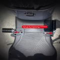 2pcs Foldable Metal Motorcycle Foot Pegs - Comfortable Street Cruise Pedals for Enhanced Riding Experience. 