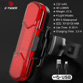 X-TIGER Bicycle Rear Light Waterproof MTB Bicycle Light USB Charge LED Bicycle Taillight Flash Tail Safety Bike Warning Light. 