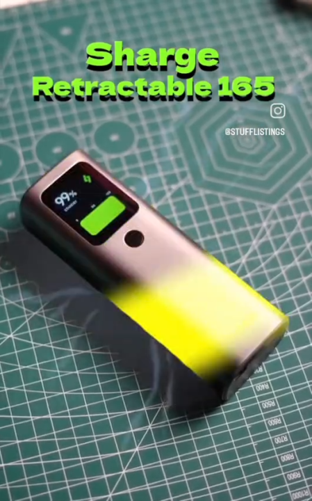 Sharge Retractable 165 20000mAh Powerbank (E4)
