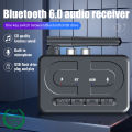 VAORLO Bluetooth 6.0 Audio Receiver 3.5mm AUX RCA With Mic HIFI Stereo Wireless Adapter Support USB U-Disk For Car Speaker Amp. 