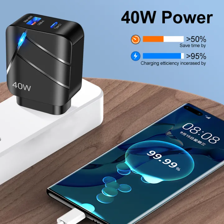 Total%2040W%20PD%20USB%20C%20Charger%20Quick%20Charge%20QC%203.0%20Wall%20Charger%20Adapter%20For%20iPhone%2014%2013%20%20%20USB%20Charger%20Fast%20Charging%20-%20Image%203