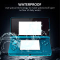2PCS PET Screen Protector For 3DS HD Clear Explosion-proof Game Console Screen Protective Film Water-proof NOT Glass.