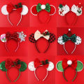 Disney Hoofddeksels Mickey Cartoon Haarband Christmas Cosplay Diy Haar Accessoires Hoofddeksels Groothandel Hot Festival.