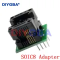 CH341A Programmer adapter+SOIC8 adapter+ SOP8 clip with cable+1.8V adapter CH341A EEPROM Flash BIOS USB programmer ZIF adapter. 