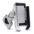 Aluminum Alloy Motorcycle Modified Handlebar Phone Holder Universal Rearview Mirror Bike Bicycle Holder Soporte Celular Moto.