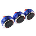 AC Knob for Kia Pegas 2017 2018 2019 Car Air Conditioning Heater Control Switch Button Knobs Aluminum Alloy Accessories.