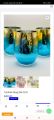 New fashionable golden glass 250 ml size. 