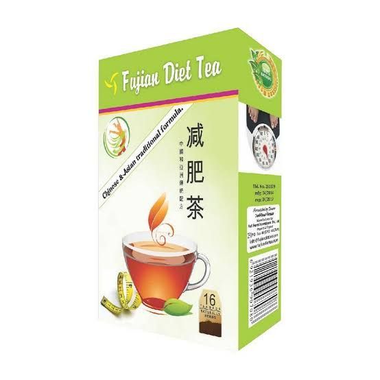 Fujian Diet Tea - Box Of 16 Tea Bags