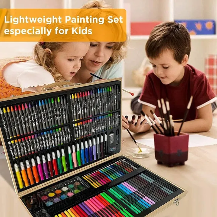 180%20pcs%20Professional%20Color%20Pencil%20Child%20Drawing%20Set,Painting%20Set%20Colored%20Pencils%20for%20Children%20Art%20Supplies%20for%20Kids,Art%20Set%20for%20Drawing%20Painting%20&%20More%20with%20Porng%20set%20180%20Pcs.%20-%20Image%205