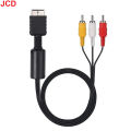 JCD 1pc For PS1 PS2 PS3 1.8M AV Cable Splitter RCA Audio Video Extend Cord to Monitor TV RCA Wire Converter Adapter. 