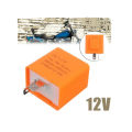 1 Pc 2 Pin 12 V 42 W Motorcycle Signal Light Indicator Flasher Relay Abs Plastic Auto Blinker Turn.