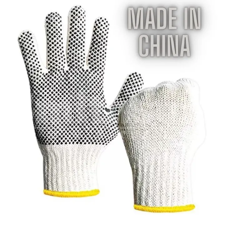 (%206%20pair%20)%20Knitted%20And%20Black%20Dotted%20Working%20Hand%20Gloves,%20%20For%20Construction,%20Household,%20%20Workshop,%20%20Materials%20handling%20Etc%20-%20Image%208