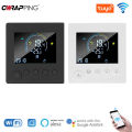 Smart WiFi Zigbee Wireless Thermostat Moes Control Air Conditioning Underfloor Heating for Home Living Room Bedroom Office Tools. 