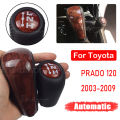 Car Automatic Stick Gear Shift Knob Lever Shifter Head For Toyota Prado 120 2003 2004 2005 2006 2007 2008 2009 With Holes. 