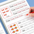 32-Page Children's Handwriting Practice Book, English Alphabet Letters, Tracing and Writing Pen Control Training Book, Children's Early Education Workbook, Learning to Write, Suitable for Home and School Writing Aids. 