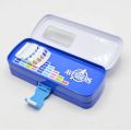"High-Quality Durable Metal Double Portion Geometry Box with Kundi Lock". 