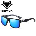 SEPFOX Men Polarized Fishing Sunglasses Outdoor Sports Hiking Driving Running Sun Glasses UV400 Eyewear. 