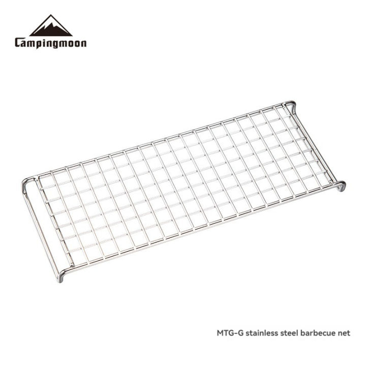 CAMPINGMOON%20MTG-G%20Camping%20Equipment%20Barbecue%20G-net%20Small%20and%20Lightweight%20Grill%20with%20304%20Stainless%20Steel%20Barbecue%20Net%20-%20Image%205