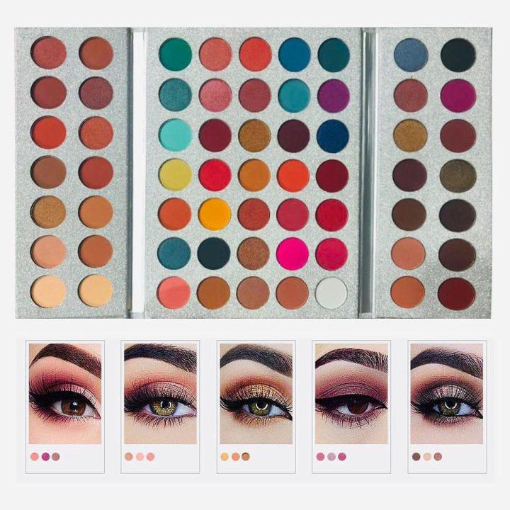 Gorgeous Eyeshadow Kit – Long Lasting 18 Color Palette – High Pigmented Matte & Shimmer Eye Makeup – Smooth Blendable Shades