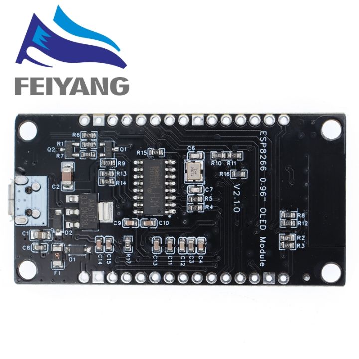 NodeMCU%20ESP8266%20Development%20Board%20with%200.96%20Inch%20OLED%20Display,%20CH340%20Driver%20Module%20for%20Arduino%20IDE/Micropython%20Programming%20-%20Image%205