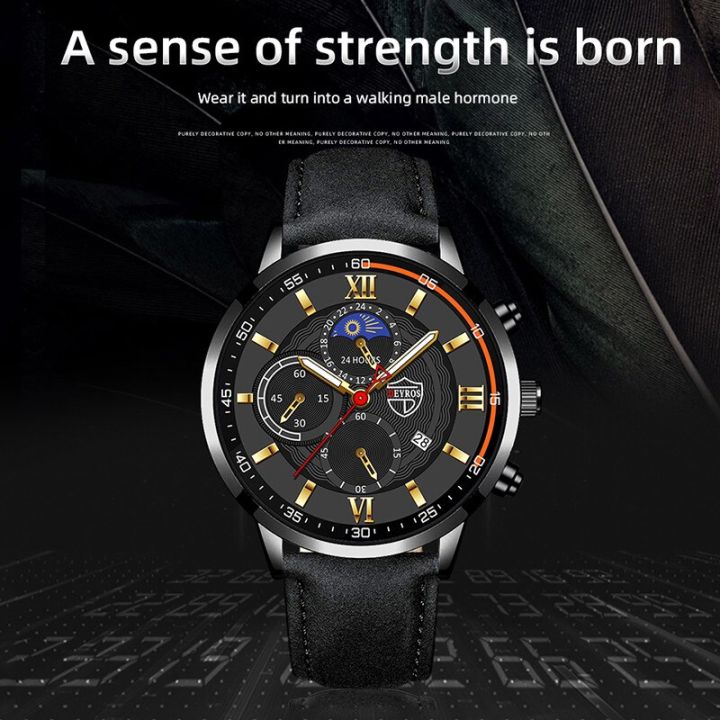 2PCS%20Set%20Fashion%20Mens%20Sports%20Watches%20Man%20Business%20Leather%20Bracelet%20Quartz%20Watch%20Luxury%20Men%20Casual%20Luminous%20Clock%20Reloj%20Hombre%20-%20Image%205