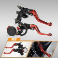 7/8" 22mm Pair Motorcycle Clutch Hydraulic Brake Pump Front Master Cylinder Lever Universal For Sport Dirt Street Bike Scooter. 