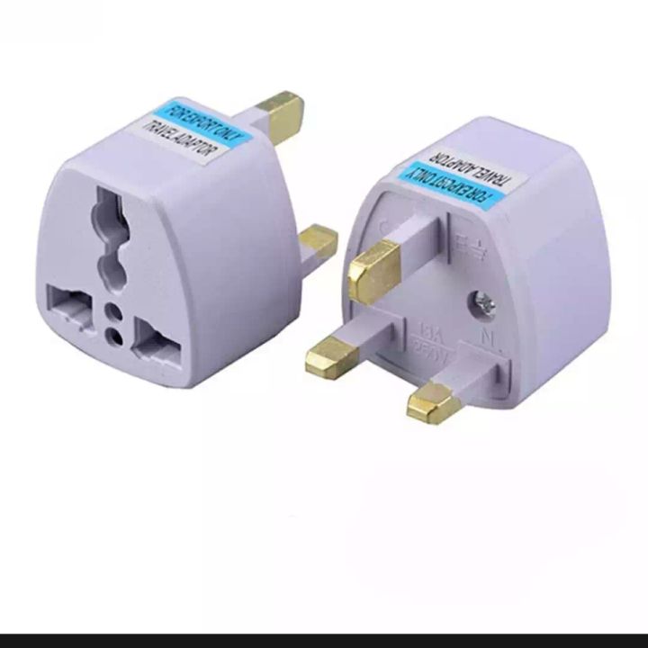 13A Square Pin Travelling Adapter High Quality
