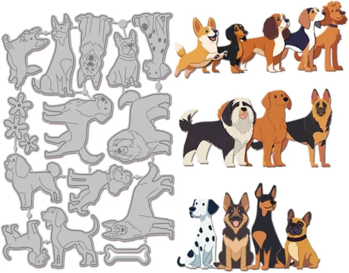 Pets%20Dogs%20Cutting%20Dies%20for%20Card%20Making%20Collie%20Dalmatian%20Golden%20Retriever%20Cut%20Die%20for%20DIY%20Scrapbooking%20Journal%20Embossing%20Paper%20-%20Image%207