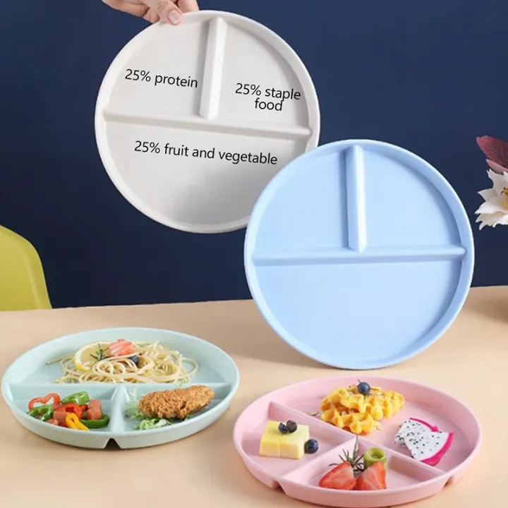 Food%20Dish%20Round%20Square%20Home%20Kitchen%20Reusable%20Dinner%20Plate%20For%20Adults%20Portion%20Control%20Diet%203%20Compartments%20Microwave%20Safe%20PP%20-%20Image%206