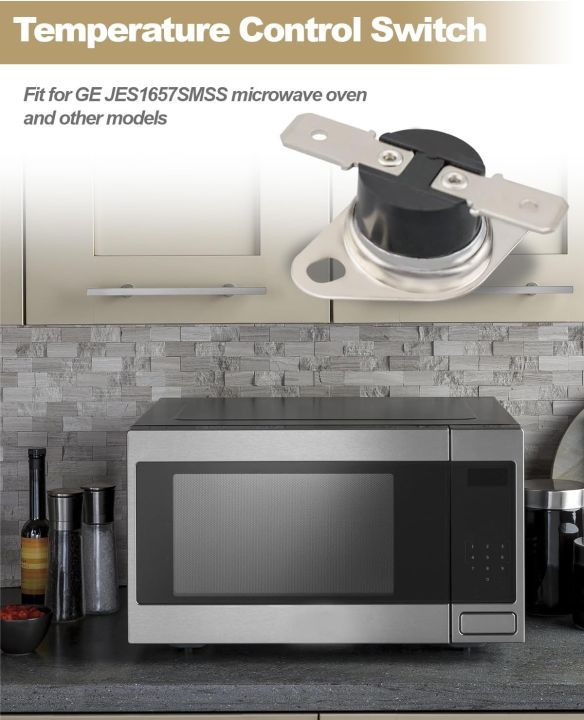 Temperature Control Switch KSD201 110-0 Suitable for GE JES1657SMSS Microwave Thermostat
