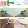 Prodrill 5Pcs Caulking Tool Kit Silicone Caulk Nozzle Applicator Finishing Set Grout Sealant Remover Finishing Scraper Edger. 