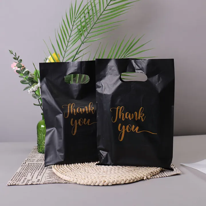 10/50/100Pcs%20Thank%20You%20Gift%20Bags%20Plastic%20Wedding%20Birthday%20Party%20Treat%20Bags%20Favors%20Small%20Business%20Shopping%20Candy%20Cookie%20Packaging%20-%20Image%205