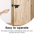 The New Slide Bolt Lock Door Window Catch  for Outdoor Doors Sheds Barn Doors Cabinets Heavy Duty Solid Sliding Bolts Latch. 