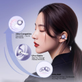 Clip-on Type C&3.5mm Wired Control Headphones HIFI Sound Sports Earbuds Handfree Gaming Headsets Earphones in HD Mic For .