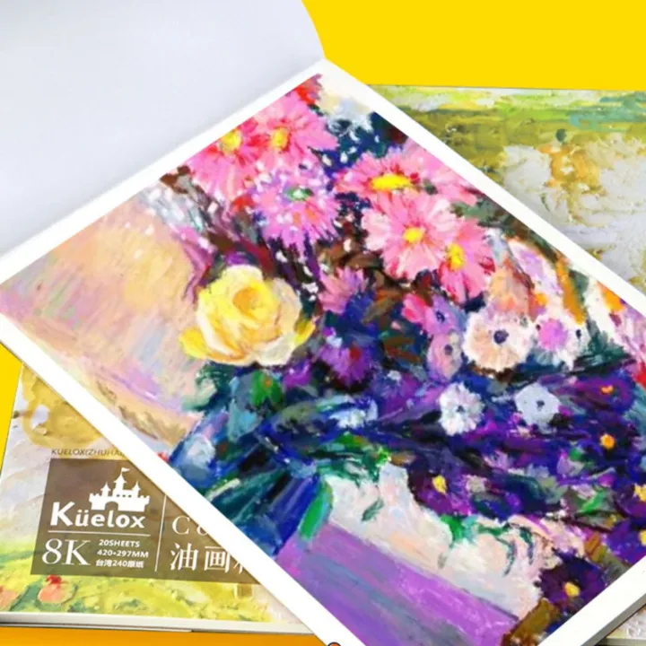 20%20Sheets%20Premium%20Pastel%20Paper%20Blank%20Paper%20112lbs/240g%20Sketchbook%20for%20Oil%20Pastels%20Crayons%20Mixed%20Medium%20Heavyweight%20Drawing%20Paper%20-%20Image%206