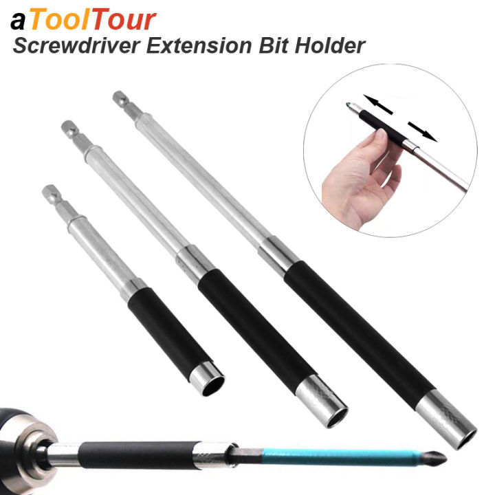 Magnetic Screwdriver Bit Holder Telescopic Hex Adapter Quick Release ...