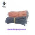 pack of 100pic connection jumper wire 1 pair wire 9 CM LED jumper wire LED wire SMD wire single core wire red and black LED chip wire connection wire computer circuit jumper. 