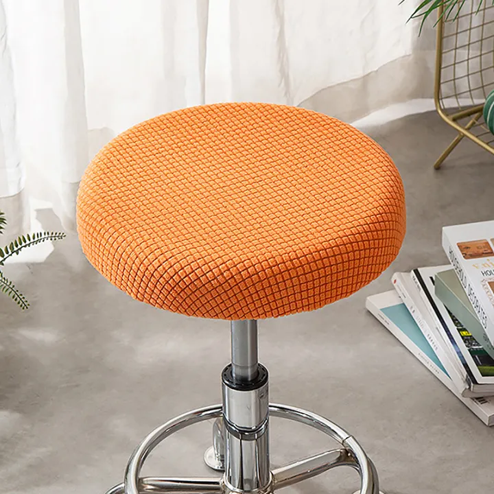 Bar%20Stool%20Cover%20Polar%20Fleece%20Round%20Chair%20Cover%20Removable%20Stool%20Slipcover%20Solid%20Seat%20Cushion%20Protector%20Washable%20Bar%20Stool%20-%20Image%207