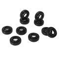 10 Pcs AC Compressor Shaft Seal Rubber Strong Sealing Air Conditioner Output Shaft Lip Seal Kit for MSC90 AC Compressor. 
