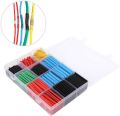 328pcs/560pcs Heat Shrink Sleeve Tubing Insulation Electrical Shrinkable Tube Sleeve Cable 2:1. 