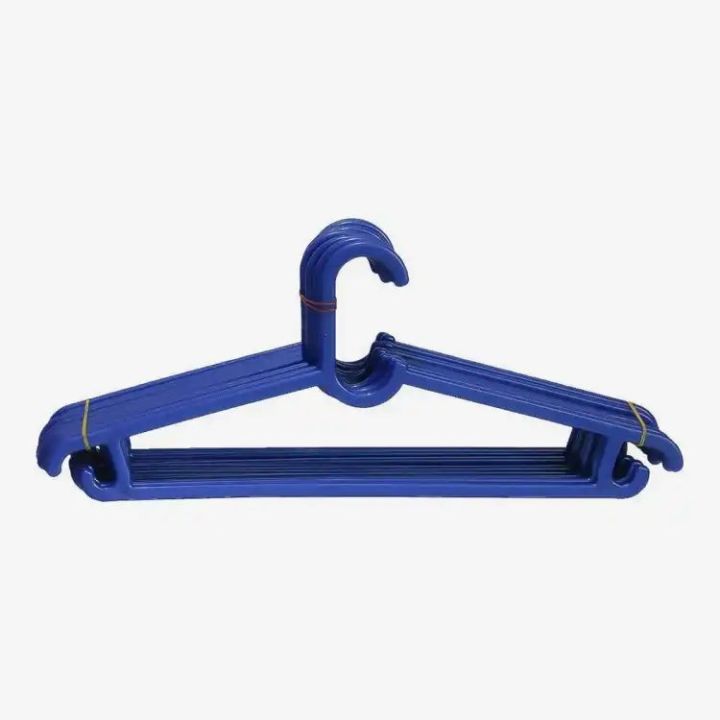 Bagmati%20Blue%20Plastic%20Hanger%20(12%20Pieces)%20-%20Image%202