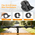 Tavaler New Upgrade Bicycle Bell 110dB Max Crisp PC Waterproof Anti-Slip Textured Safety Road Scooter MTB Outdoor Bike Accessory.