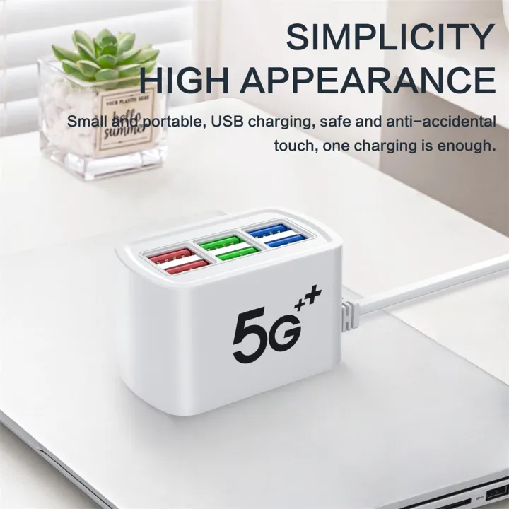 6%20In%201%20USB%20Multi%20Ports%20Phone%20Charger%20Fast%20Charging%20Phone%20Adapter%20For%20iPhone%20Xiaomi%20Huawei%20Samsung%20Quick%20Charging%20Phone%20Charger%20-%20Image%202