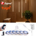 12V LED Soundproof Panel Decor COB Light Strip Wall Lamp for Smart Zigbee Tuya APP Control  Show Cabinet Night Lighting lightify. 