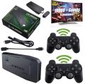 Wireless Retro Game Console, Built in 64gb 20,000 Games, 9 Classic Emulators, Hdmi game stick Plug and Play Video Game Stick High Definition HDMI Output for TV with Dual 2.4G Wireless Controllers. 